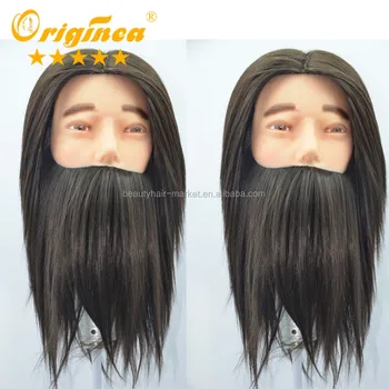 100 Human Hair Training Mannequin Head Hairdresser Mannequin Head