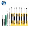 Mobile phone repair tool kit Precision ScrewDriver Set Torx + Flat Head + Safe Plying Prying Pry Tool for Motorola XBOX360 PSP