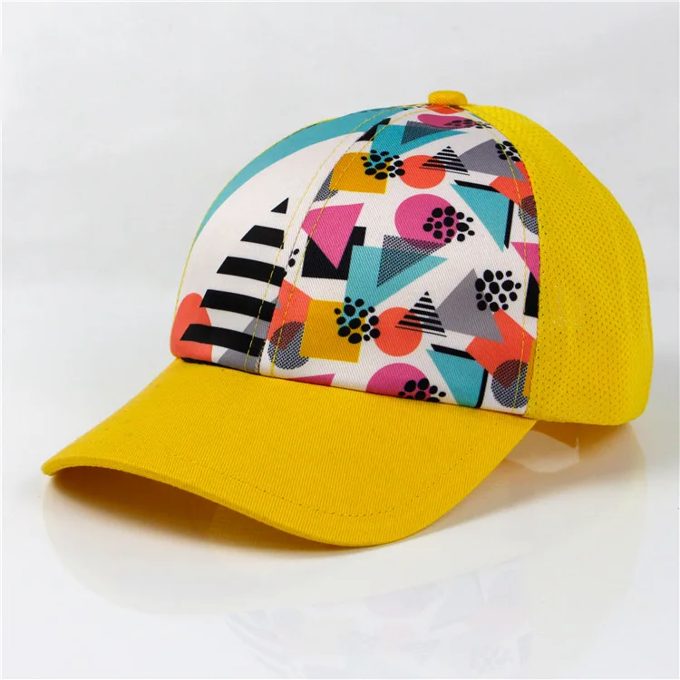 yellow toddler baseball hat