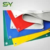 WFP Special use waterproof fireproof pvc tarpauilin sheet ,pvc printed tent cover tarp