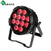 IP65 battery operated wireless dmx with Wifi App control 12*18W RGBWAUV 6in1 led pro par with IR remote control