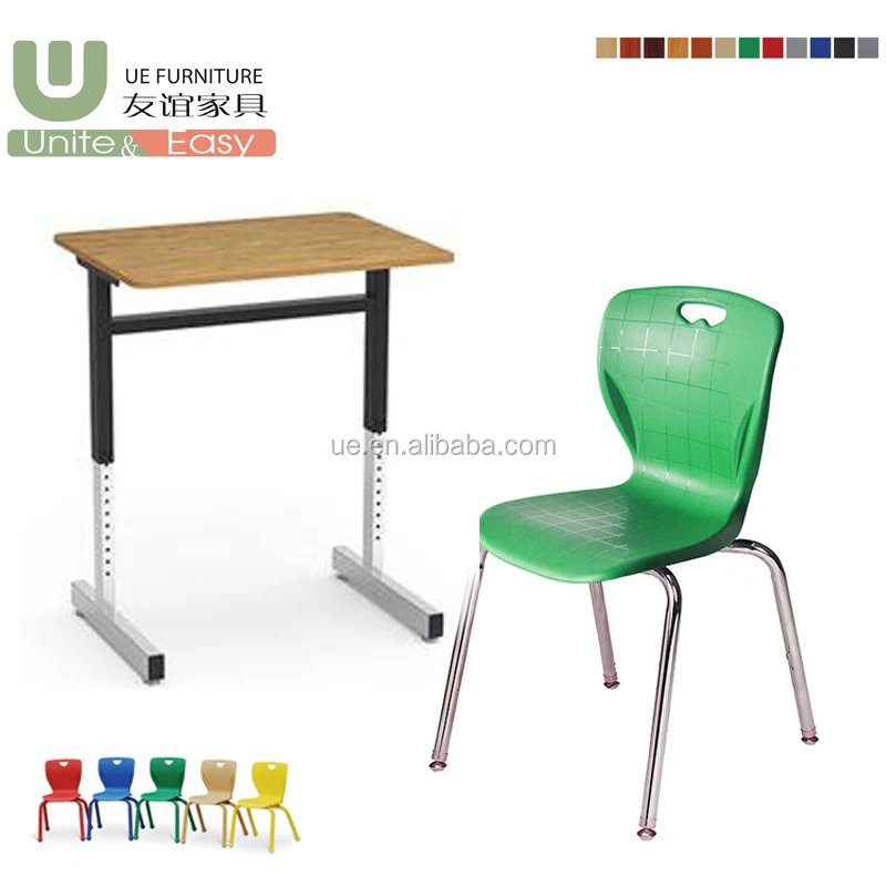 Ue Furniture Supply Modern Plastic School Desk And Chair Buy