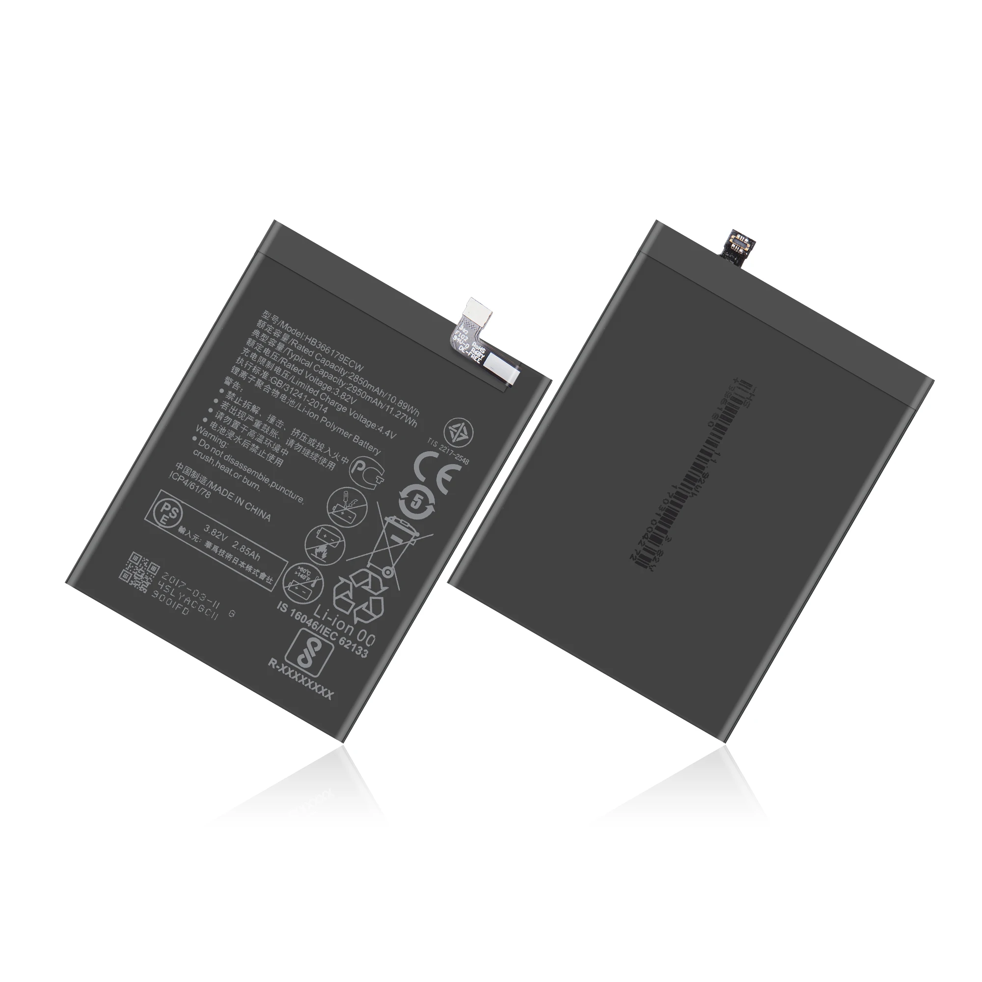 

OEM replacement mobile phone battery for Huawei NOVA 2 NOVA2 HB366179ECW battery