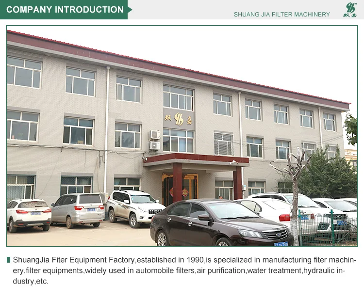 hepa mini-pleated filter machine