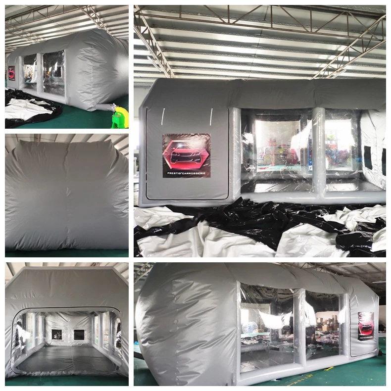 Cheap Waterproof Sealed Portable Giant Inflatable Spray Paint Booth Pop