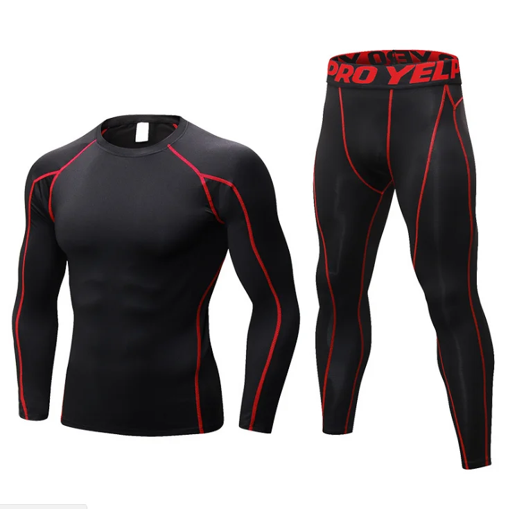 Best Selling Products Men's Compression Gym Fitness Sports Clothing