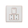multi socket for bangladesh Pakistan Nigeria Indian market can be DIY usb port,tv,tel,Rj45 port for home electrical