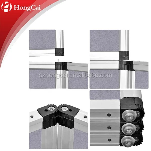 
Folding panel commercial display board 4pcs 