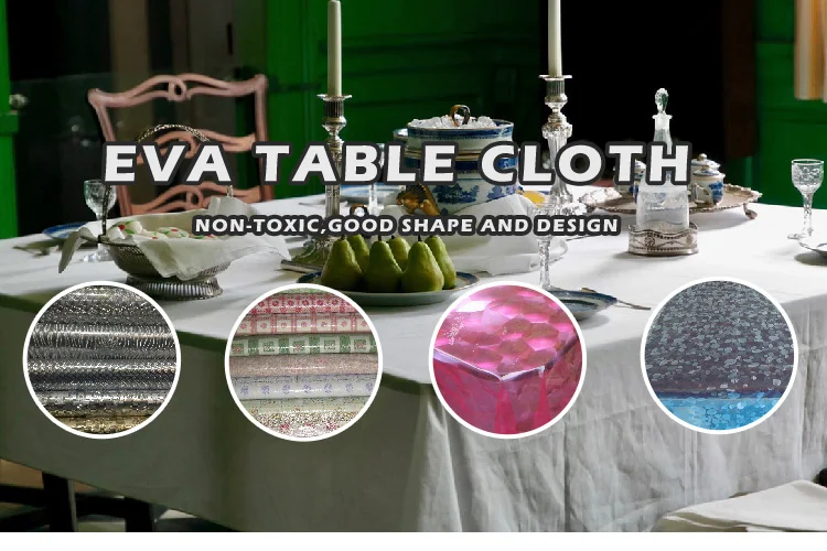 Superior quality wedding cloth roll cloth pad table mat waterproof