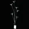 Crystal wedding flower With sliver Wire Stem spray acrylic beaded branch for favors bouquet decor Wholesale#540158