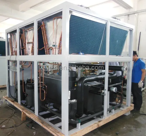 150 Kw 60hp Water Industrial Chiller Used In Plastic Buy Industrial