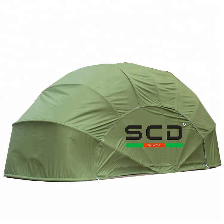 

Manual Simple Folding Carport Portable Mobile Car Shelter Tent Covers Parking Garage, Any color is available