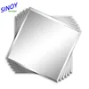 China 3mm 4mm 5mm 6mm thick decorative beveled edge mirror tiles for interior applications