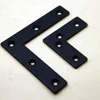 Hidden black metal angle bracket flat corner brace angle