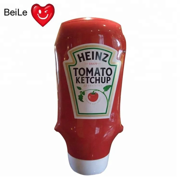 plush ketchup bottle