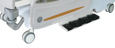 Electric 7 functions hospital bed with weight scale in hospital ICU room