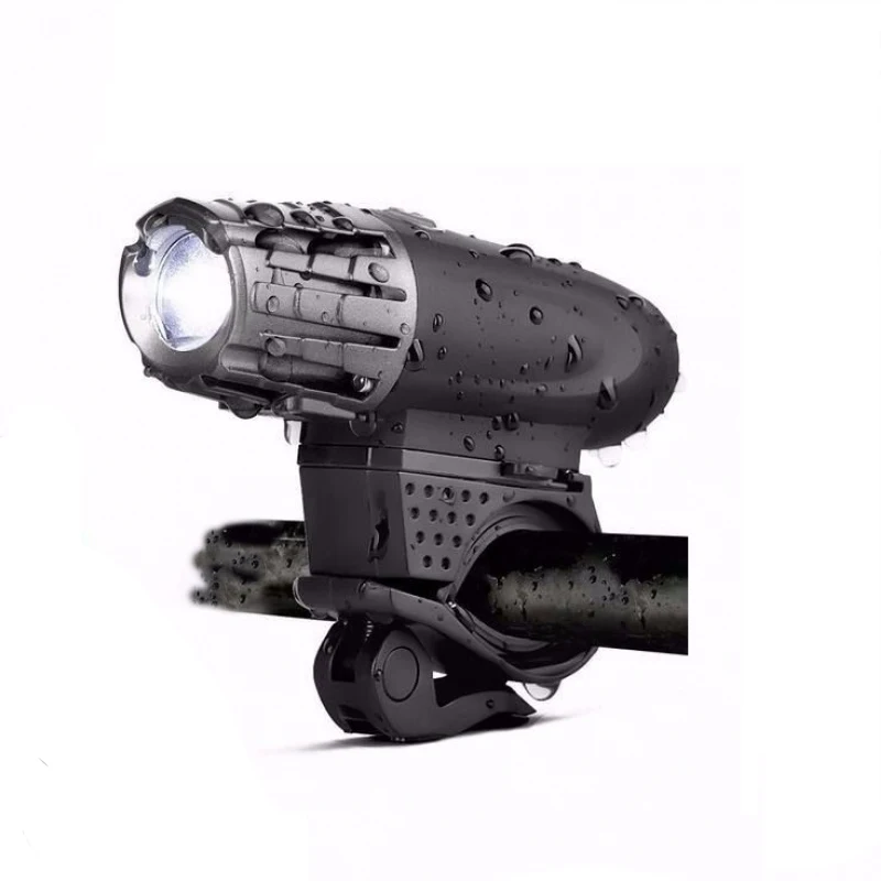 

Water-resistant 5w Xpg Led 200lm Bicycle Lamp High Power Usb Rechargeable Led Front Bike Accessories Bicycle Light, Red