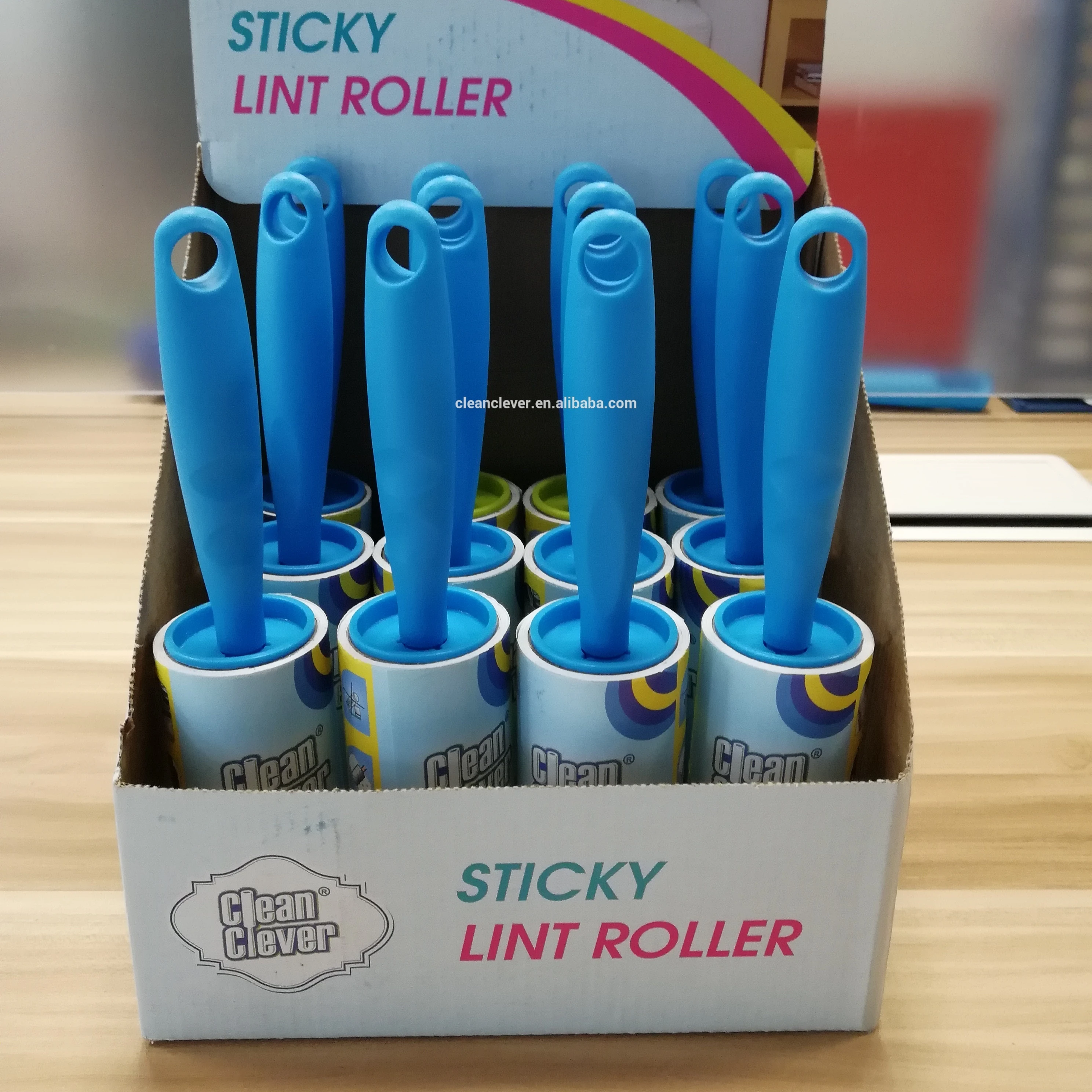 
DISPLAY STICKY PAPER LINT ROLLER REMOVER 