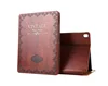 Modern Vintage Book Style Case for Ipad Pro9.7,PU Leather Smart Case Slim Fit Multi Angle Stand