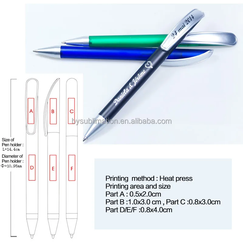 ballpoint pen sizes