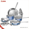 Stainless steel capsule bottom parts european sarriette cookware