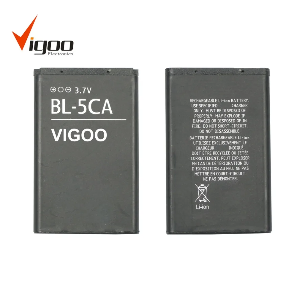 

Rechargeable Mobile phone Li-ion standard battery for BL-5CA 5CB 4CB N71 1110 1112 1116 1200, Grey or oem