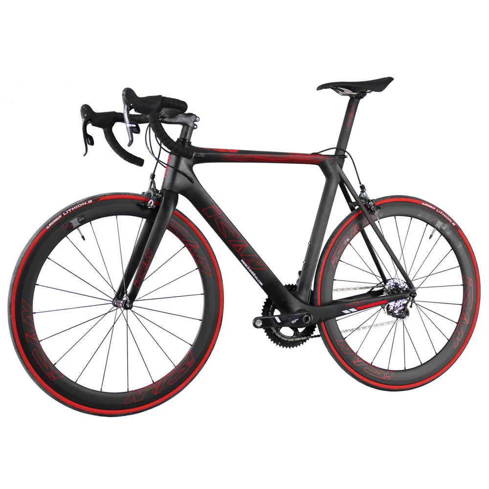 

2020 super light customer painting 700x23c tires aero carbon road bike complete