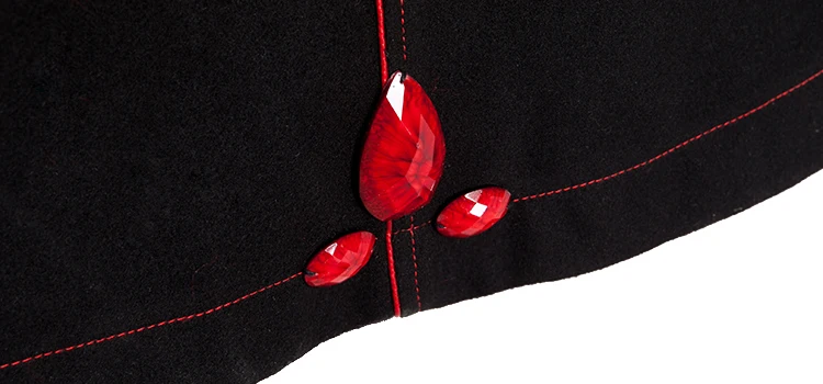 LY-036 PUNK RAVE Two Wear Woolen Gothic Lolita Korea Fashion Winter Coat