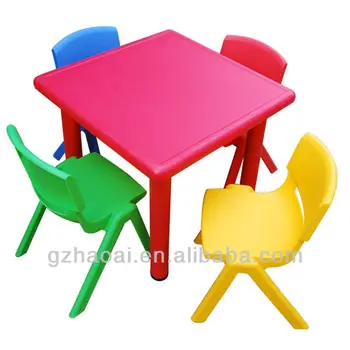 kindergarten table and chairs