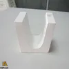Melten aluminum high silica ceramic material flow runner launders