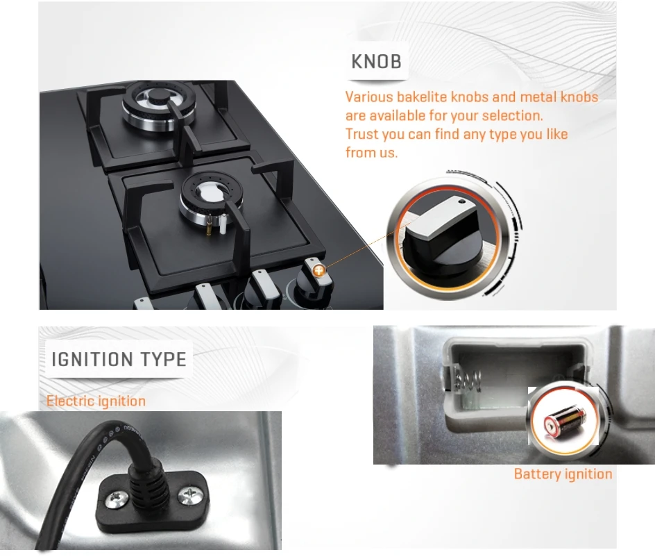 Best Lpg Big Brass Burner Cap Kitchen Hobs Gas Stoves In India (pg6041g