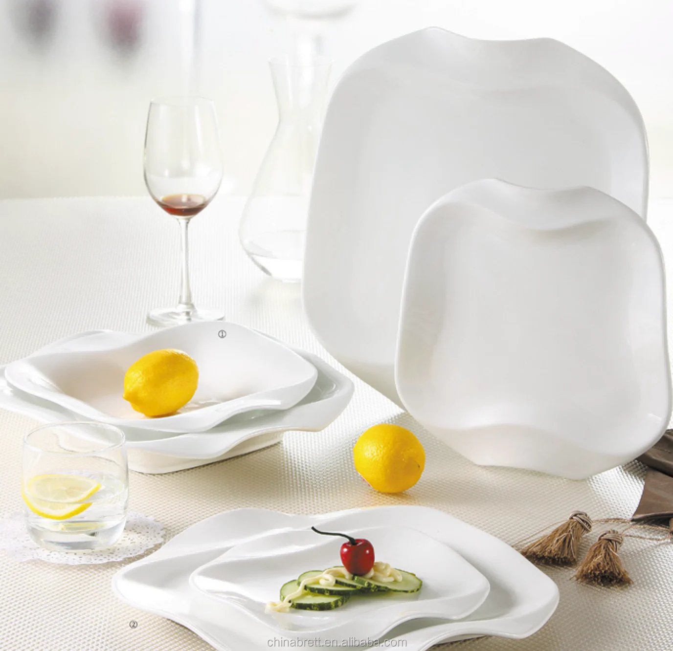 Unique Shape Germany Dinner Set Porcelain