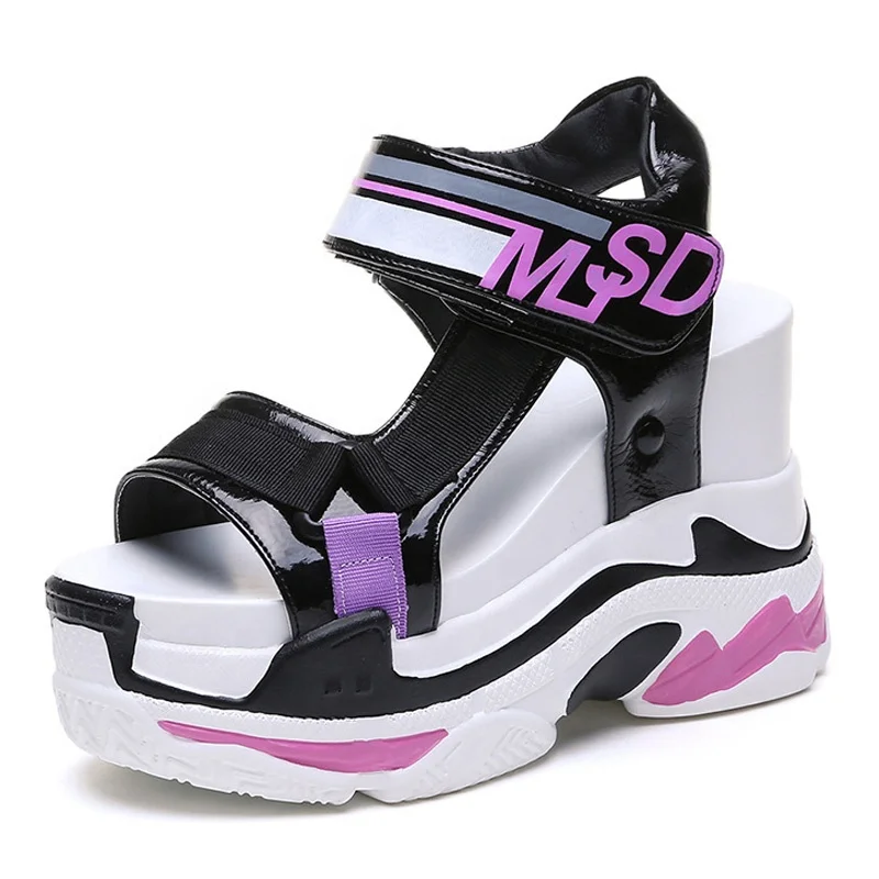 

Super stylish fancy summer best selling high top high heels fashionable ladies sports sandals wholesale, Optional