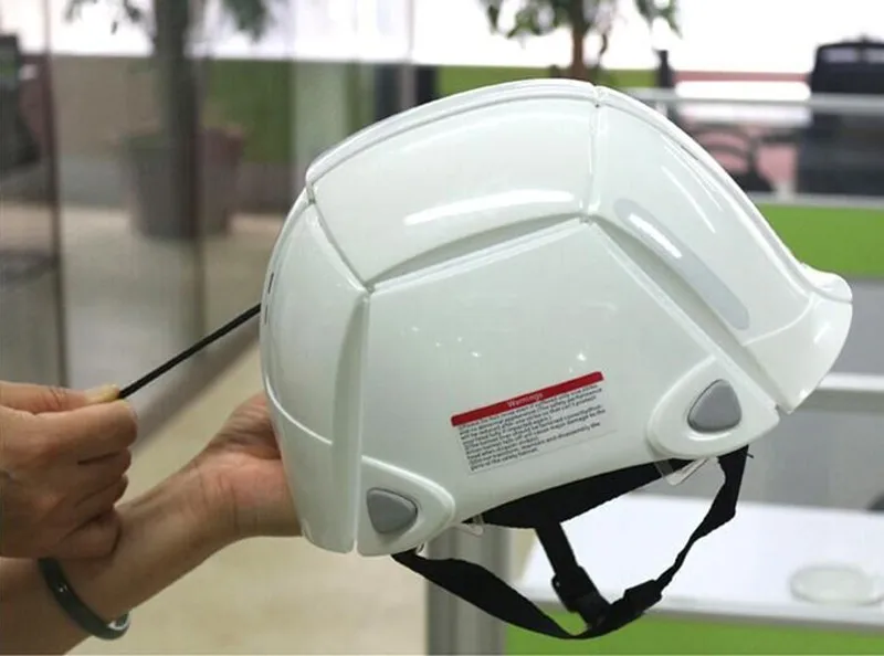 2019 新款时尚专利产品安全帽折叠安全帽用于公路自行车/迷你自行车