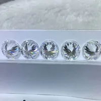 

Forever Shining Moissanite 6.5mm D color VVS1