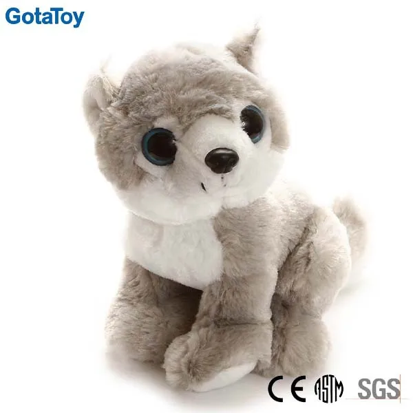 soft wolf toy