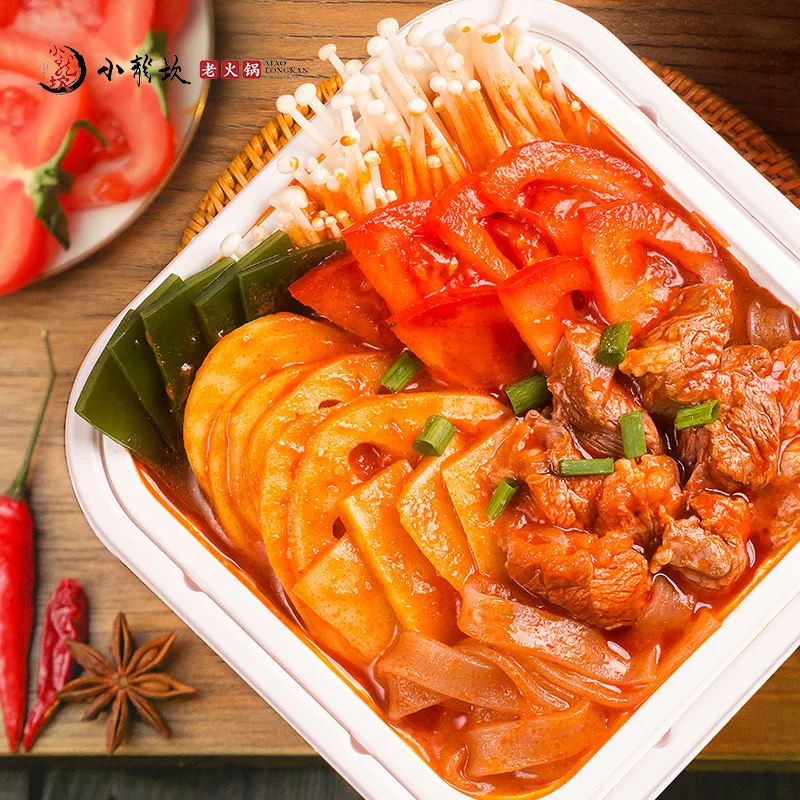 
Xiaolongkan Brisket Tomato Lazy Instant Hotpot Selfheating Food 