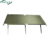 Aluminum Portable Folding Military Army Field Bed For Camping