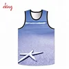 custom low cut track mens singlets