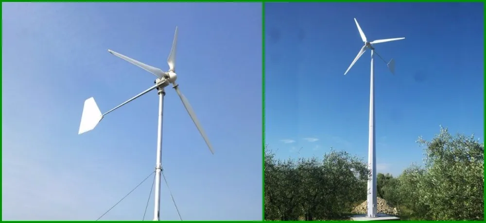 优质所有尺寸 5kw hawt 卧式 aixs 风力发电机价格