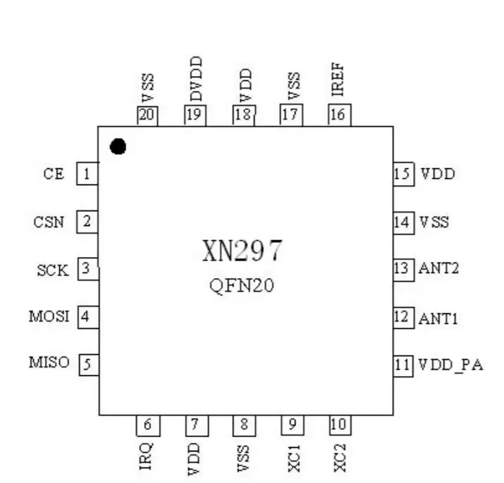 Xn297lbw схема включения