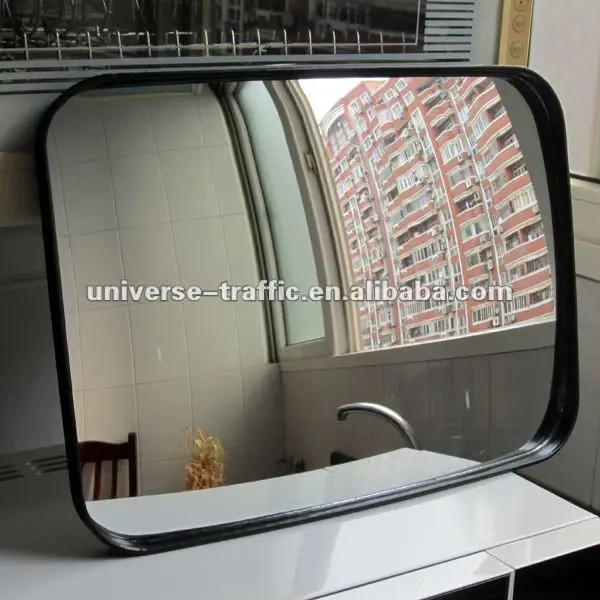 rectangular convex mirror