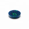 Size from small to large Double flat round black fire synthetic opal ,inform you where to find not the jelly opal