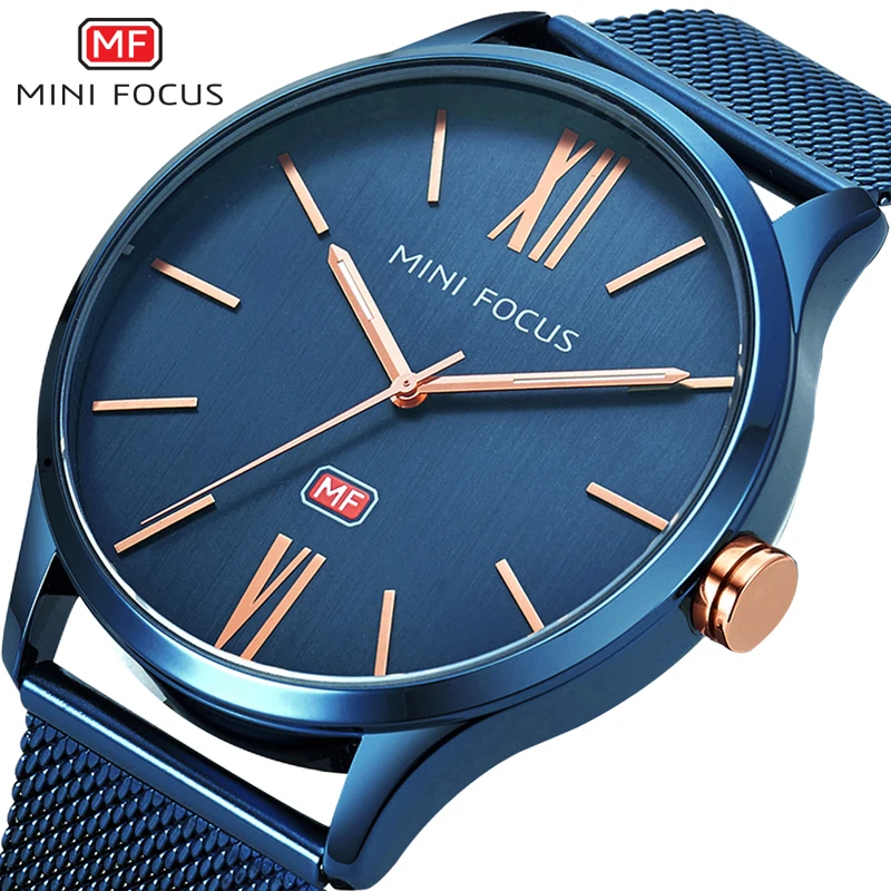 

Mini Focus Brand Luxury Watches Imported Quartz Movement Fashion Minimalist Men Wrist Watch Waterproof Stainless Steel Watch Hot