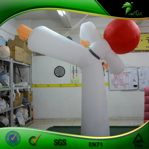 Custom Inflatable Taekwondo Dummy Inflatable Dancing Man Cartoon Sky