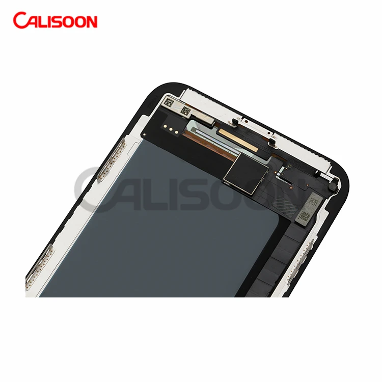 

Calisoon Original OLED LCD Display Touch Screen Digitizer Assembly Replacement for iPhone XS, Black,white