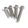 M full thread or half thread steel hex bolts