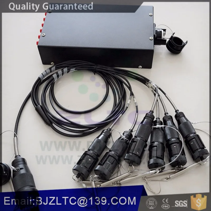 Outdoor Tactical Fiber Optic Cable Assembly Military Tactical Fiber