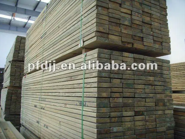 
High Quality Eco-friendly ACQ Treated Wood 