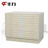 Factory Price Master Lock Drawing Flat File Map Steel Cabinets with 5 Drawers